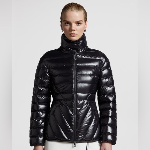 MONCLER Women's Abante Down Jacket medium - Picture 1 of 9